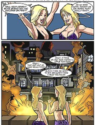 John persons comics about police and fitness BBCs