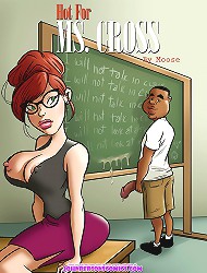 John persons cartoons with BBC inside white round ass