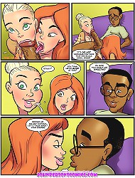 Two babes and BBC in john persons moose comics