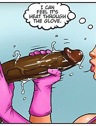 Great interracial porno fuck for busty lady sucking monster black dick