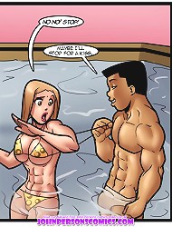 No, stop! Maybe I'll stop for a kiss