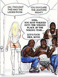 free cartoon porn with bride fucked by 4 black dudes