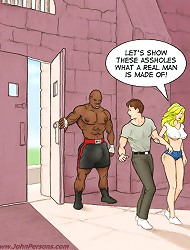 john person porn comics with cute busty blonde and thugs