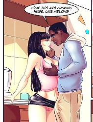 At John Persons comics your tits are fucking huge, like melons!